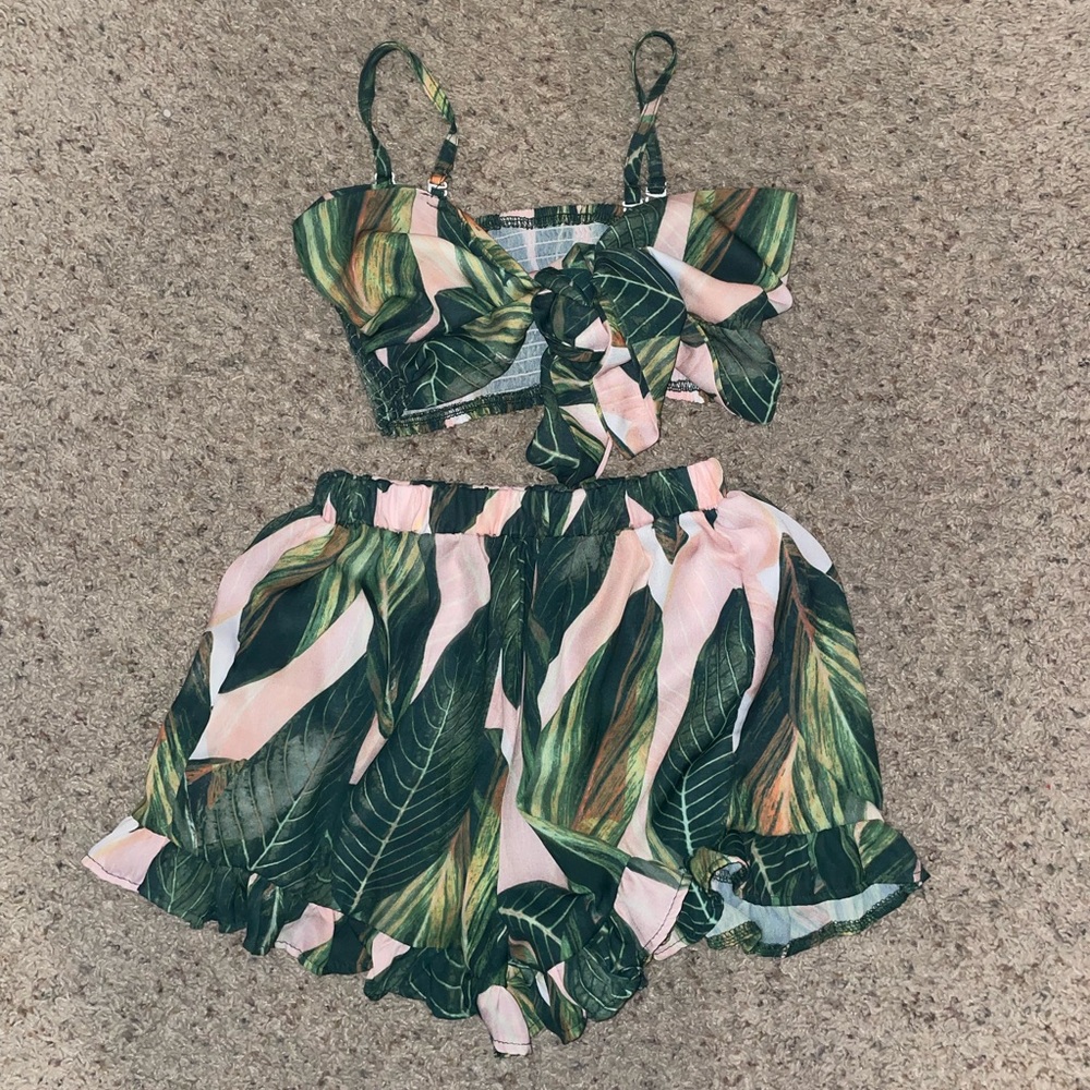 Beach vacation 2 piece set